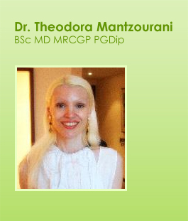 Profile picture for Dr. Theodora Mantzourani BSc MD MRCGP PGDip