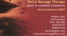 Profile picture for Decal Massage Therapy