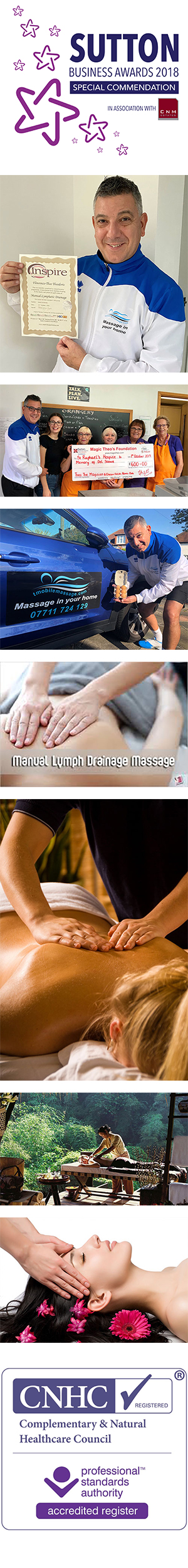 Profile picture for Mobile Massage by Theo