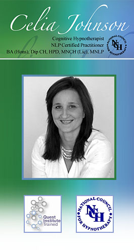 Profile picture for Celia Johnson <br><font size=3>Cognitive Hypnotherapist - NLP Certified Practioner</font>