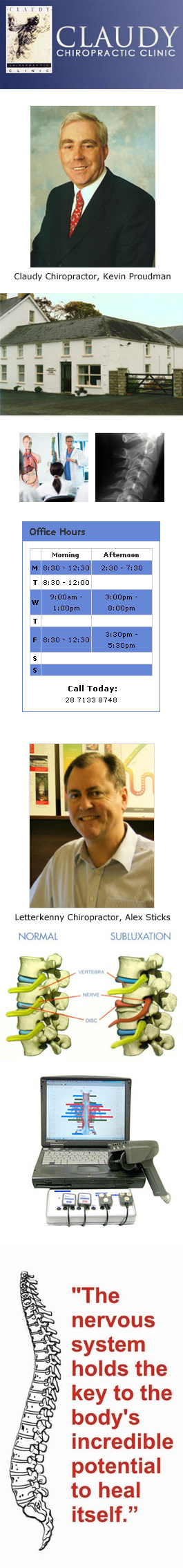 Profile picture for Claudy Chiropractic Clinic