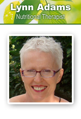 Profile picture for Lynn Adams BSc NMed Cert Ed mBANT Nutritional Therapist