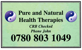 Profile picture for Pure Natural Health Therapist