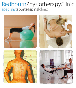 Profile picture for Redbourn Physiotherapy Clinic
