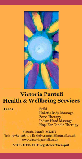 Profile picture for Victoria Panteli Health & Wellbeing Services
