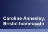 Thumbnail picture for Caroline Annesley Bristol Homeopath