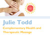 Thumbnail picture for Julie Todd - Complementary Health and Therapeutic Massage 